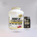 100% whey 2kg + eaa