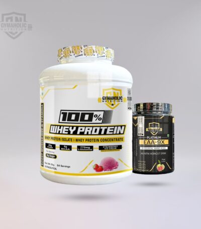 100% whey 2kg + eaa